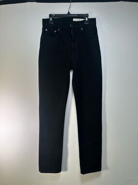rag‎ & bone Slim Straight Black Jeans